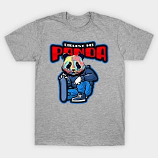 Coolest 143 Panda (with skateboard) T-Shirt